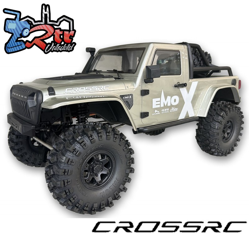 Cross RC EMOX1 1/8 RTR Crawling versión ARTR Kit Plata