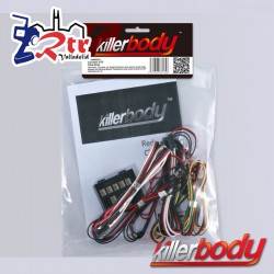 KillerBody Juego de luces LED con 10 LED Caja controladora