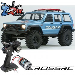 Cross RC EMOX2 1/8 RTR Crawling versión Escobillas 775 RTR Azul Metálico claro
