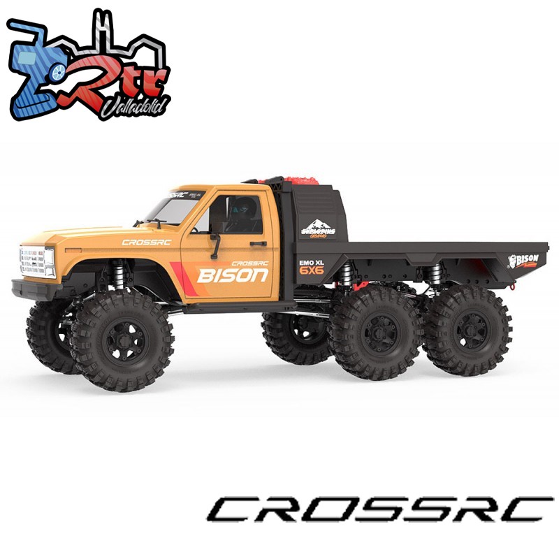 Cross RC EMOXL 1/8 ARTR Crawling versión ARTR Kit Amarillo