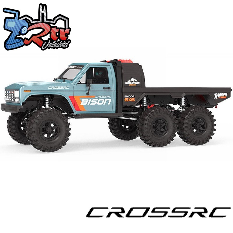 Cross RC EMOXL 1/8 ARTR Crawling versión ARTR Kit Azul