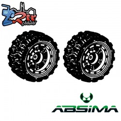 Pre-glued Tire Set (2)