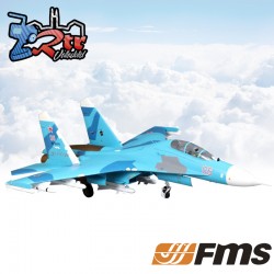 Avión FMS 1/12 Twin 70mm EDF SU-27 PNP Kit