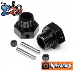 Wheel Hex Hub 6.7mm (2pcs/Black)