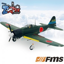Avión FMS 1/8 Plane 1400mm Zero A6M3 (Green) PNP kit