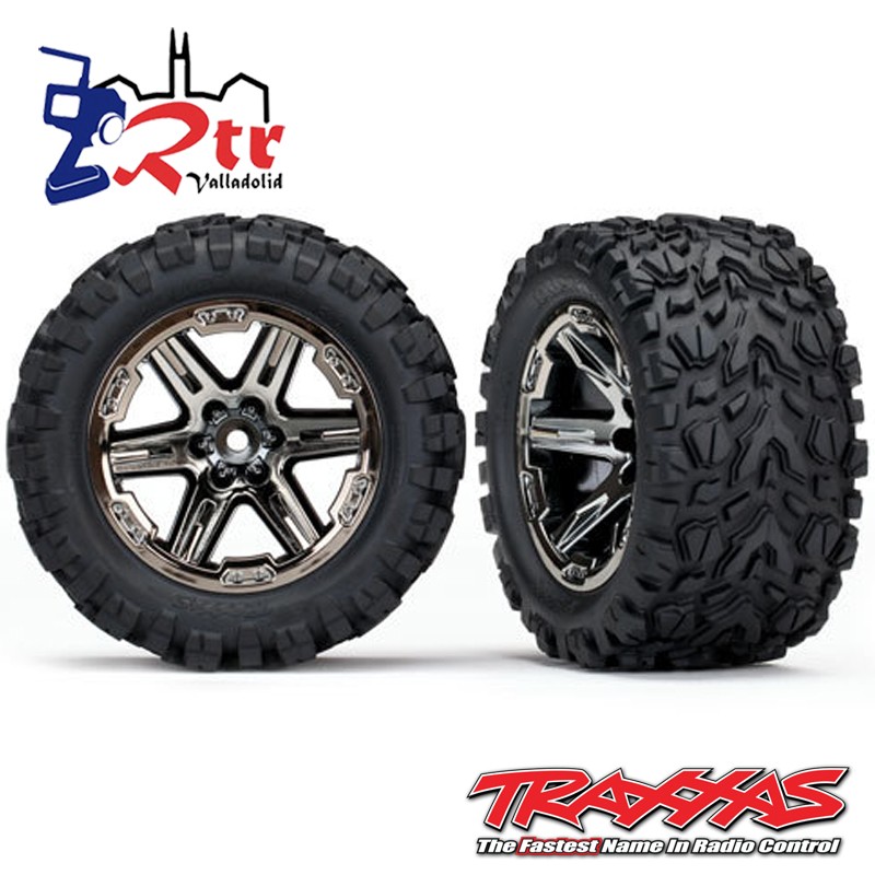 ruedas-traxxas-rustler-4x4-cromo-oscuro-