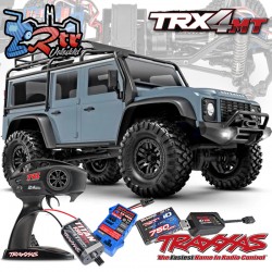Traxxas TRX-4M 4wd 1/18 Scale & Trail Crawler Land Rover Defender RTR Azul Claro