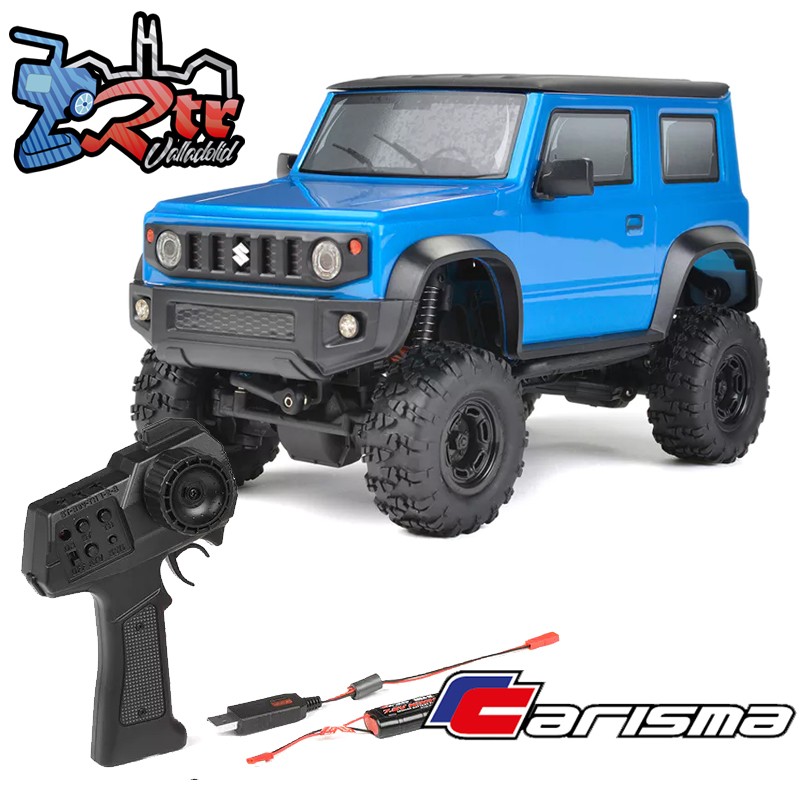 Crawler Carisma Adventure MSA-1E Suzuki Jimny JB74 1/24 4wd Azul
