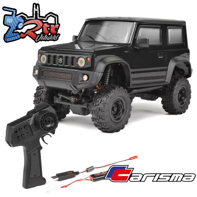 Crawler Carisma Adventure MSA-1E Suzuki Jimny JB74 1/24 4wd Negro