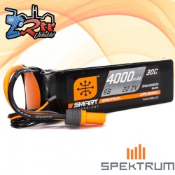 Batería Spektrum SMART LiPo 4000mAh 22.2V 6S 30C IC5
