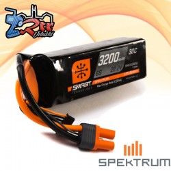 Batería Spektrum SMART LiPo 3200mAh 22.2V 6S 30C IC5