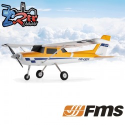 Avión FMS 1/16 1220mm Ranger EP V2 PNP kit with reflex Amarillo