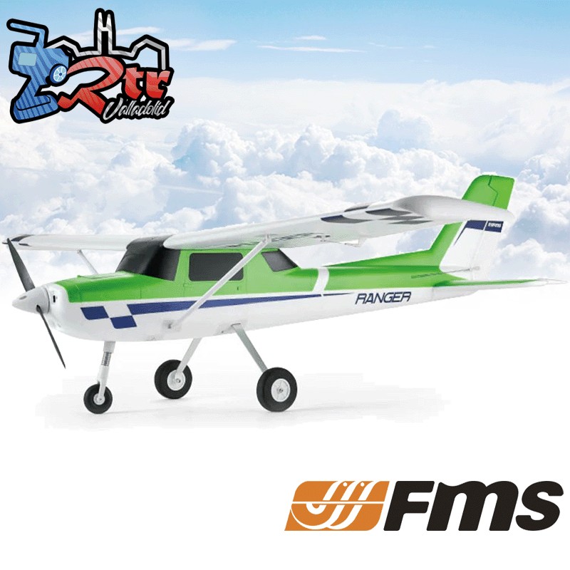 Avión FMS 1/16 1220mm Ranger EP V2 RTF kit (M2) with reflex V3 Verde
