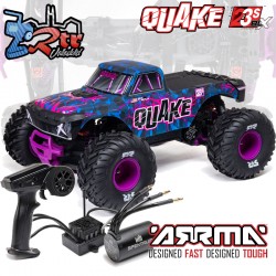 ARRMA Quake 223S DSC 1/10 Brushless 2Wd RTR Monster Purpura