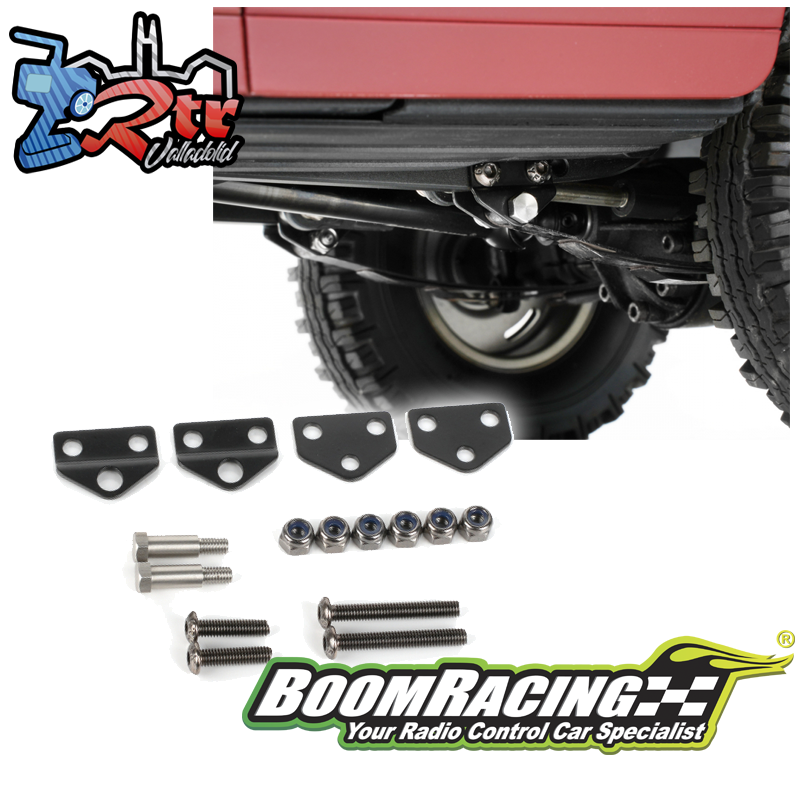Percha delantera de gran altura libre Boom Racing KUDU™ para ballestas traseras BRX02