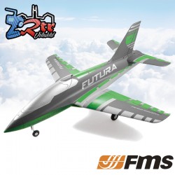 Avión FMS 1/18 Jet 64mm EDF Futura PNP Verde