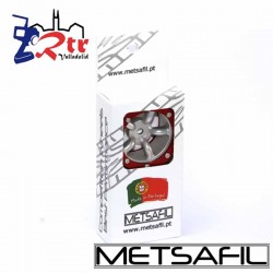 Llantas 1.9 beadlock Metsafil PT-Safari Plata/Rojo (2 Unidades)