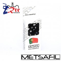 Llantas 1.9 aluminio Crawler beadlock Metsafil Negro/Negro (2 Unidades)