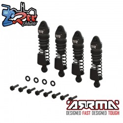 Aluminum Shock Set  58mm Length  2000cSt Oil (4)...