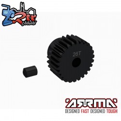 Pinion Gear 26T MOD 0.5 CNC 3.2mm Bore
