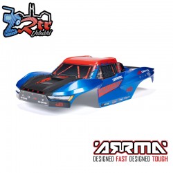 1-10 FURY Painted Decaled Trimmed Body Set  Blue