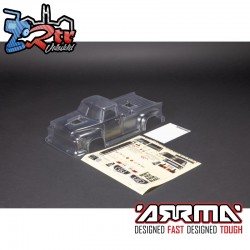 1-8 Clear Body with Decals and Window Mask: NOTORIOUS 6S...