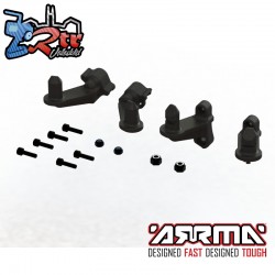 Front & Rear Body Post Set