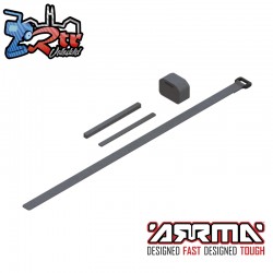 Battery Strap Set for 200mm Chassis: GROM