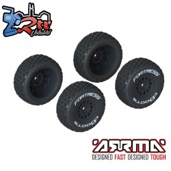 dBoots 'FORTRESS' Tire Set Glued  Option (2 Pairs)