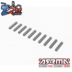 Wheel Hex Pin Set 2x10mm (10)