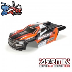 1-5 Painted Body  Orange: KRATON 4X4 8S BLX