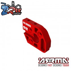 Aluminum Motor Plate 49 Series Red