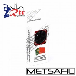 Llantas 1.9 beadlock Metsafil PT-Wave Negro/Rojo (2 Unidades)