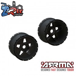MT Wheels  4.9in 24mm Hex (2)