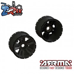 MT Wheels  4.9in 24mm Hex (2)