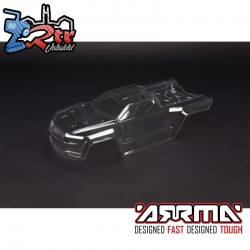 1-10 Clear Body with Decals: KRATON 4X4