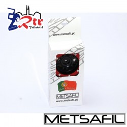 Llantas 1.9 beadlock Metsafil PT-Distractor Negro/Rojo (2 Unidades)