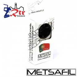 Llantas 1.9 beadlock Metsafil PT- Claw Negro/Plata (2 Unidades)
