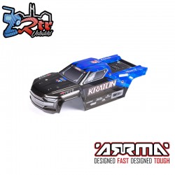 1-10 Painted Body  Black-Blue: KRATON 4X4 4S BLX
