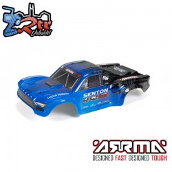 1-10 SENTON 4X2 Painted Decaled Trimmed Body Blue-Black