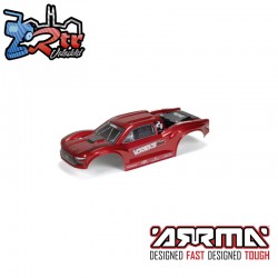 1-10 VORTEKS 4X2 Painted Decaled Trimmed Body Red