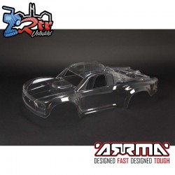 1-7 Clear Body with Decals: MOJAVE 6S BLX