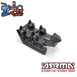 1-7 Inner Body Painted  Black: FIRETEAM
