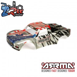 1-7 Painted Body  Silver-Red: MOJAVE 6S BLX