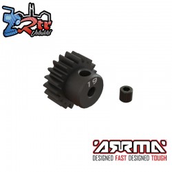 19T 0.8Mod 1-8" Bore CNC Steel Pinion Gear