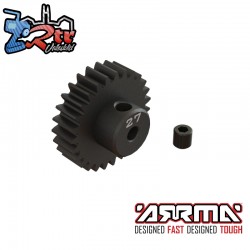 27T 0.8Mod 1-8" Bore CNC Steel Pinion Gear