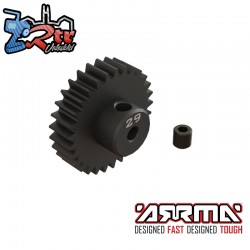 29T 0.8Mod 1-8" Bore CNC Steel Pinion Gear