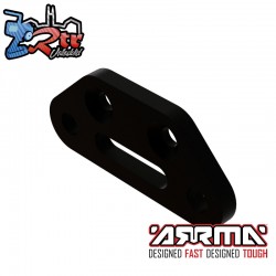 Aluminum Front Suspension Mount: Black