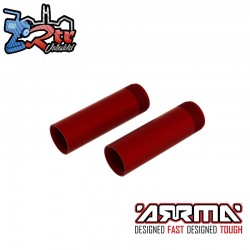 Aluminum Shock Body 15x63mm (2)