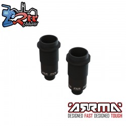 Aluminum Shock Body 16x49mm Black